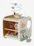 FSC® wooden multi-activity cube yellow 