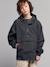 Boy's windcheater to pull on anthracite 