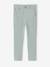 Ceremony suit with Mao collar shirt, jacket and trousers for boys aqua green+beige+sky blue 