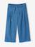 Lightweight denim bermuda shorts and top set medium blue 