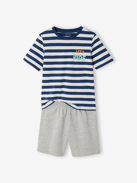 Pack of 2 pyjama shorts ocean blue 