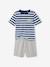 Pack of 2 pyjama shorts ocean blue 