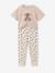 Pack of 2 short and long bear pyjamas ecru 