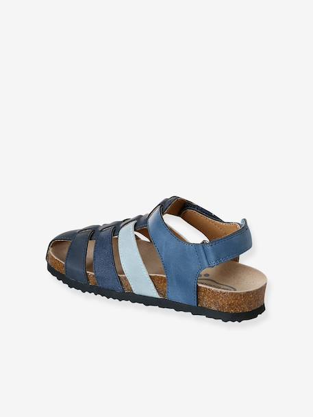 Boys' touch-fastening sandals set blue 