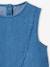 Lightweight denim bermuda shorts and top set medium blue 