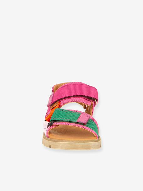 Pair of KE FLASH Hook-&-Loop Sandals for Boys, FRODDO aqua+black+blue+electric blue+fuchsia+multicoloured+navy blue+rosy 