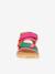 Pair of KE FLASH Hook-&-Loop Sandals for Boys, FRODDO aqua+black+blue+electric blue+fuchsia+multicoloured+navy blue+rosy 