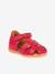 DANY Closed Sandals for Children, FRODDO brown+navy blue+red 