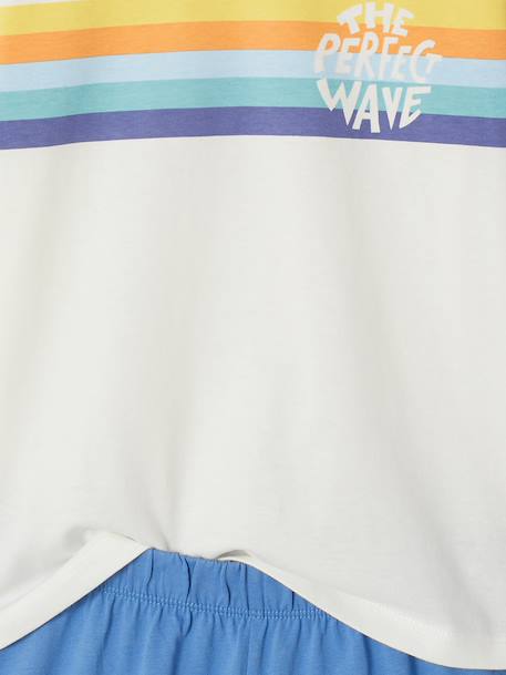 Pack of 2 surf pyjama shorts sky blue 