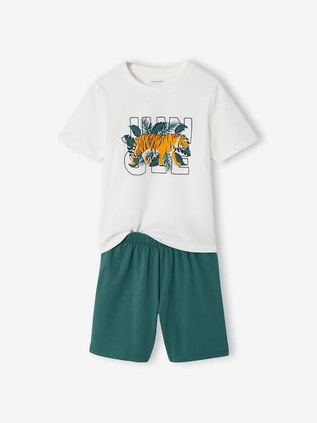 Pack of 2 jungle pyjamas English green 