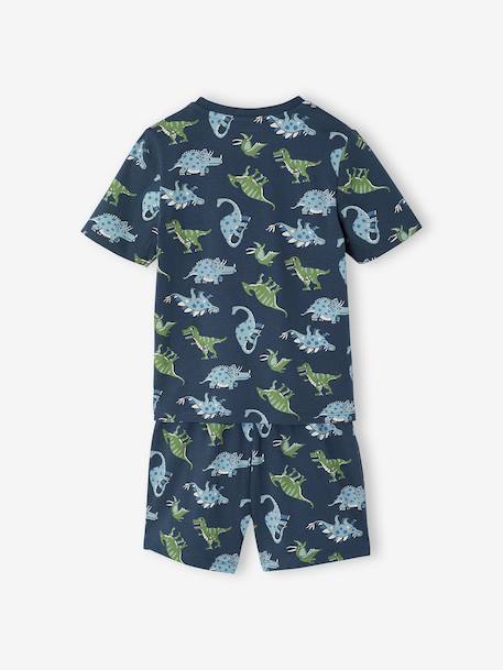 Pack of 2 dino pyjama shorts night blue 