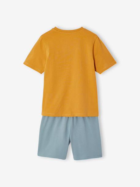 Pack of 2 dino pyjama shorts night blue 
