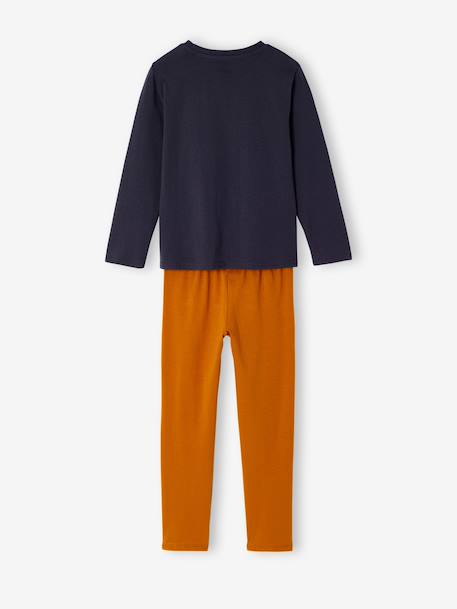 Pack of 3 long and short cycling pyjamas caramel 
