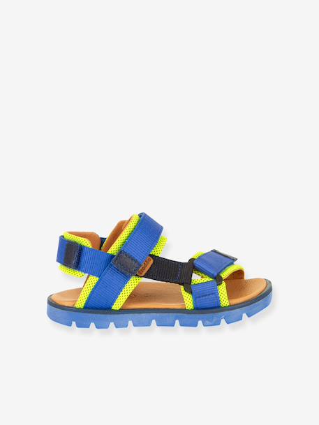 Pair of KE FLASH Hook-&-Loop Sandals for Boys, FRODDO aqua+black+blue+electric blue+fuchsia+multicoloured+navy blue+rosy 