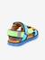 Pair of KE FLASH Hook-&-Loop Sandals for Boys, FRODDO aqua+black+blue+electric blue+fuchsia+multicoloured+navy blue+rosy 