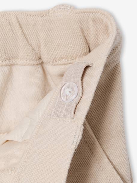 Boy's bermuda shorts beige 