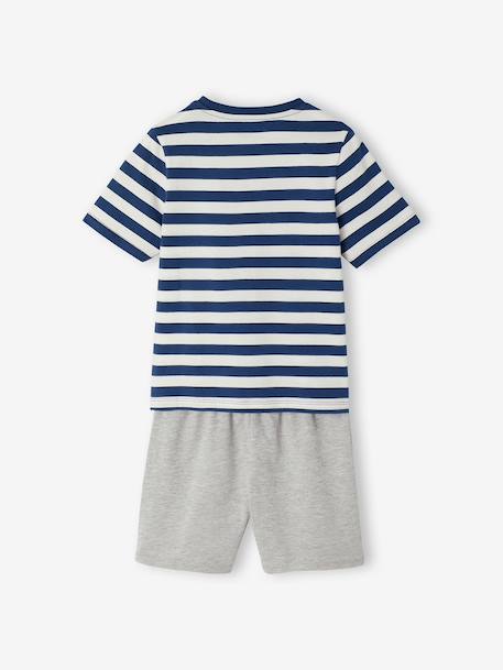 Pack of 2 pyjama shorts ocean blue 