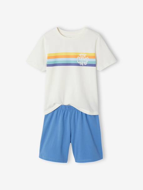 Pack of 2 surf pyjama shorts sky blue 