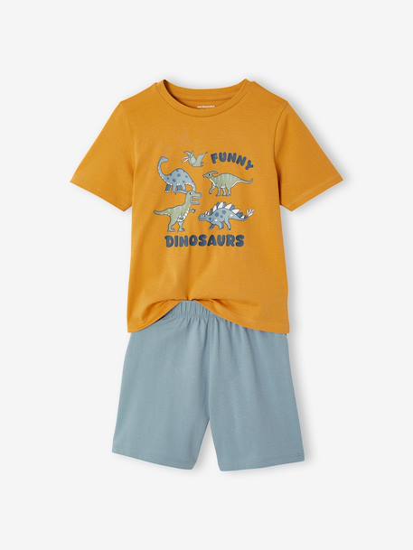 Pack of 2 dino pyjama shorts night blue 