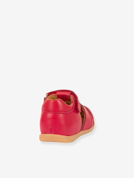 DANY Closed Sandals for Children, FRODDO brown+navy blue+red 
