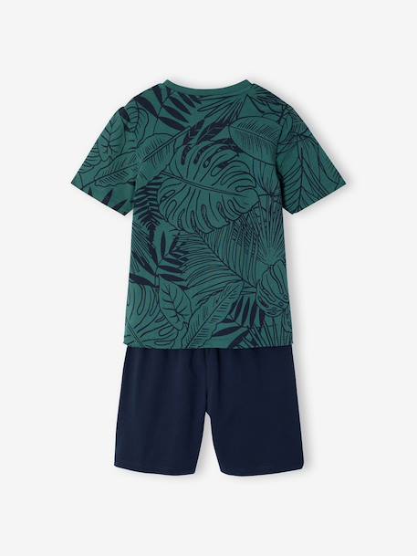 Pack of 2 jungle pyjamas English green 