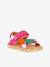 Pair of KE FLASH Hook-&-Loop Sandals for Boys, FRODDO aqua+black+blue+electric blue+fuchsia+multicoloured+navy blue+rosy 
