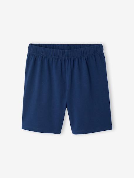 Pack of 2 pyjama shorts ocean blue 