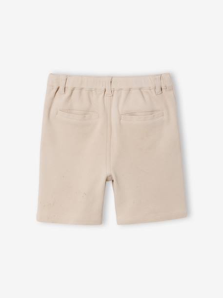 Boy's bermuda shorts beige 