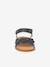 Pair of LORE FLOWERS Leather Sandals for Girls, FRODDO blue+blush+deep blue+gold+golden pink+lavender+red+tomato red 