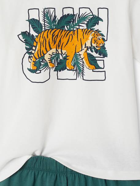 Pack of 2 jungle pyjamas English green 