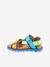 Pair of KE FLASH Hook-&-Loop Sandals for Boys, FRODDO aqua+black+blue+electric blue+fuchsia+multicoloured+navy blue+rosy 