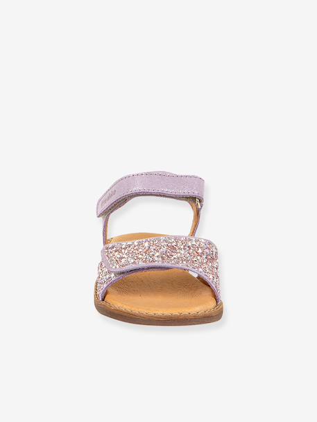 LORINE SPARKLE girls' sandals by FRODDO deep blue+gold+lavender 