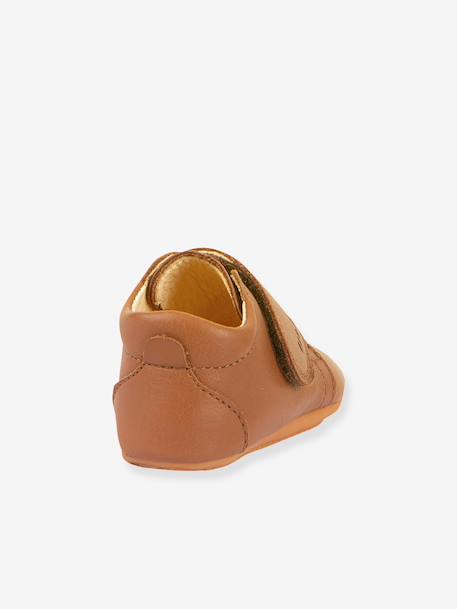 BASIC FRODDO leather slippers for babies caramel 