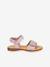 LORINE SPARKLE girls' sandals by FRODDO deep blue+gold+lavender 