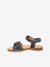 LORINE SPARKLE girls' sandals by FRODDO deep blue+gold+lavender 