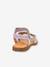 LORINE SPARKLE girls' sandals by FRODDO deep blue+gold+lavender 