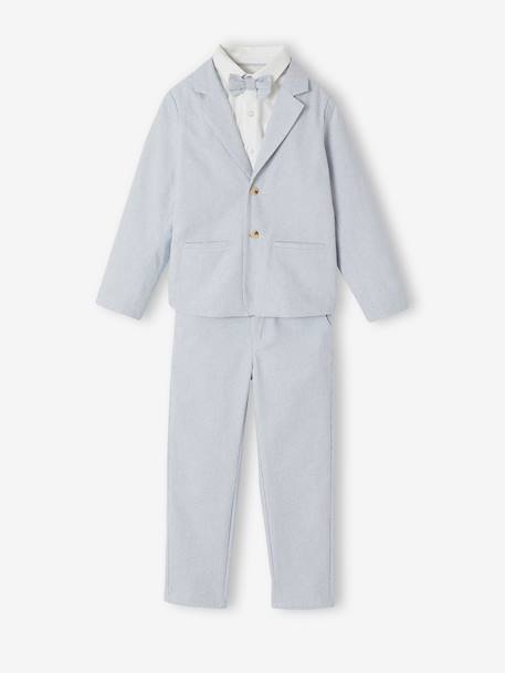 4-piece boy's ceremony set sky blue 