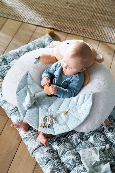 Cushion for Babies, Designed for Discovery ecru+Enchanted Forest+Pink World+red+white 