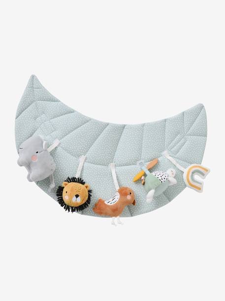 Cushion for Babies, Designed for Discovery ecru+Enchanted Forest+Pink World+red+white 