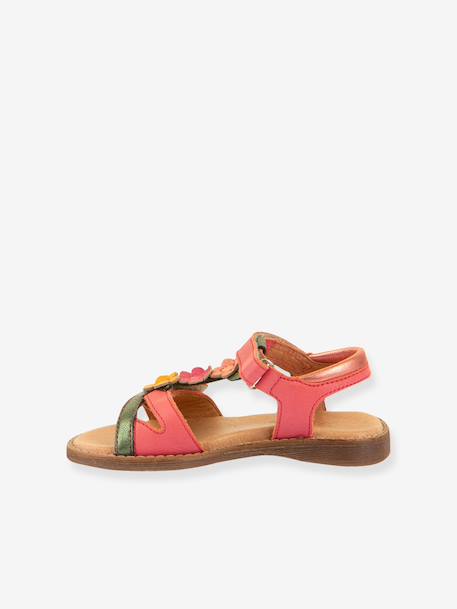 LORINE LOLA girl's sandals FRODDO coral 