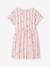 Girl's comfortable jersey dress striped blue+striped pink 