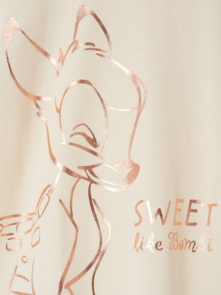 Bambi DISNEY ANIMALS short-sleeved t-shirt ecru 