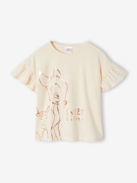 Bambi DISNEY ANIMALS short-sleeved t-shirt ecru 