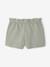 Pack of 2 Pairs of Shorts for Girls aqua green+navy blue+tangerine 