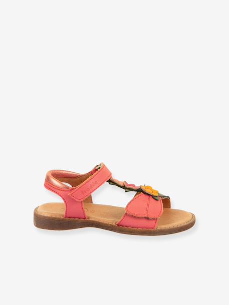 LORINE LOLA girl's sandals FRODDO coral 