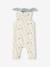 Set of baby sleepsuit and bandana ecru 