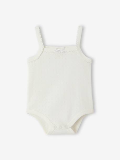 Newborn set for girls, 3-piece set ecru 
