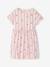 Girl's comfortable jersey dress striped blue+striped pink 