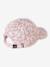 Girls' adjustable cotton cap pale pink 