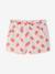 Pack of 2 Pairs of Shorts for Girls aqua green+navy blue+tangerine 